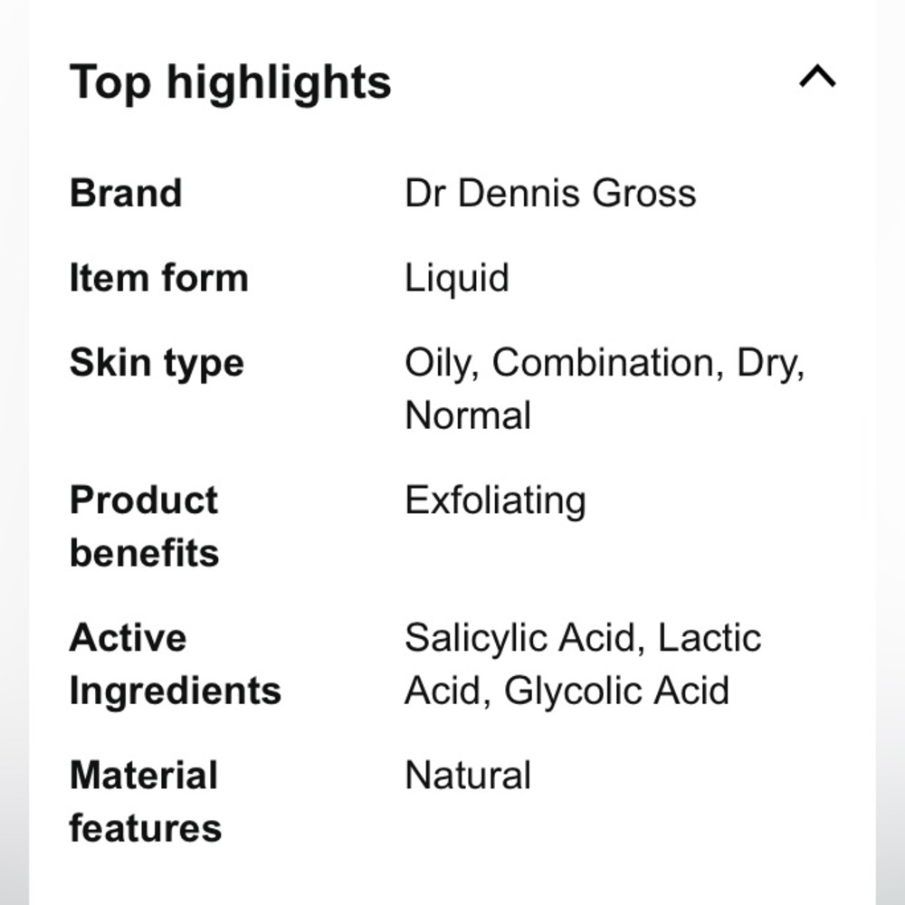 NIB dr dennis gross clinical grade resurfacing liquid peel - Picture 12 of 12